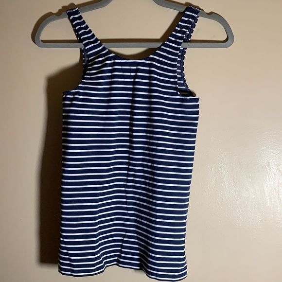 Babaton Navy and White Striped Tank Top - Picture 2 of 5